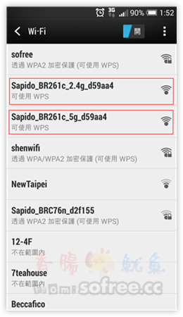 [開箱]Sapido BR261c 雙頻高性能無線網路分享器