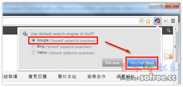 把Google Chrome 當成 BT 下載器 (BitTorrent Surf )
